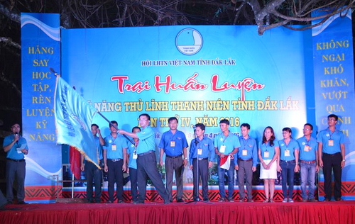 Trại Huấn luyện kỹ năng thủ lĩnh thanh niên tỉnh Đắk Lắk lần thứ IV năm 2016